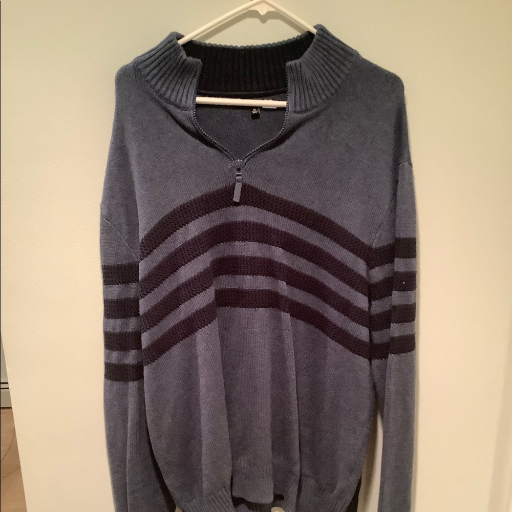 Tahari XL Quarter-Zip Sweater